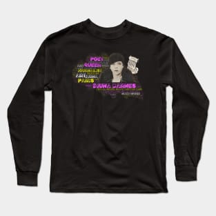 Djuna Barnes fashion lesbian feminist icon Long Sleeve T-Shirt